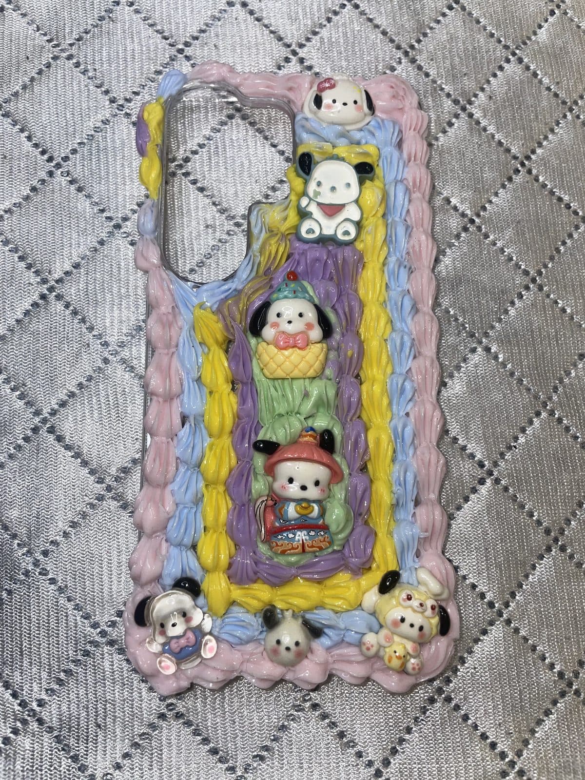 Bear Basket Blue Case