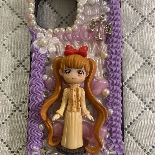 Purple Doll Case