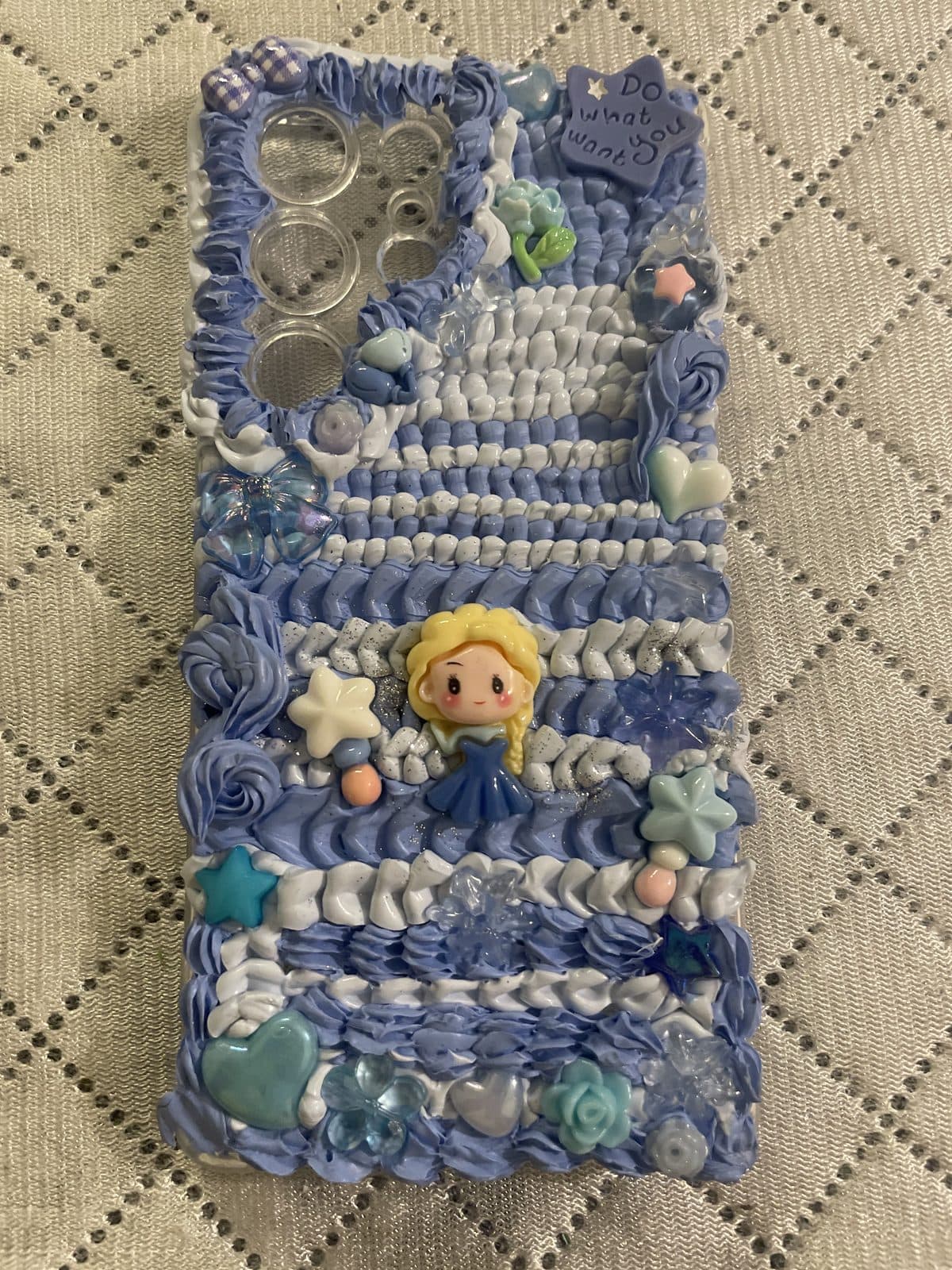 Frozen Stripe Case