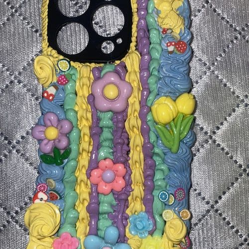 Floral Stripe Case