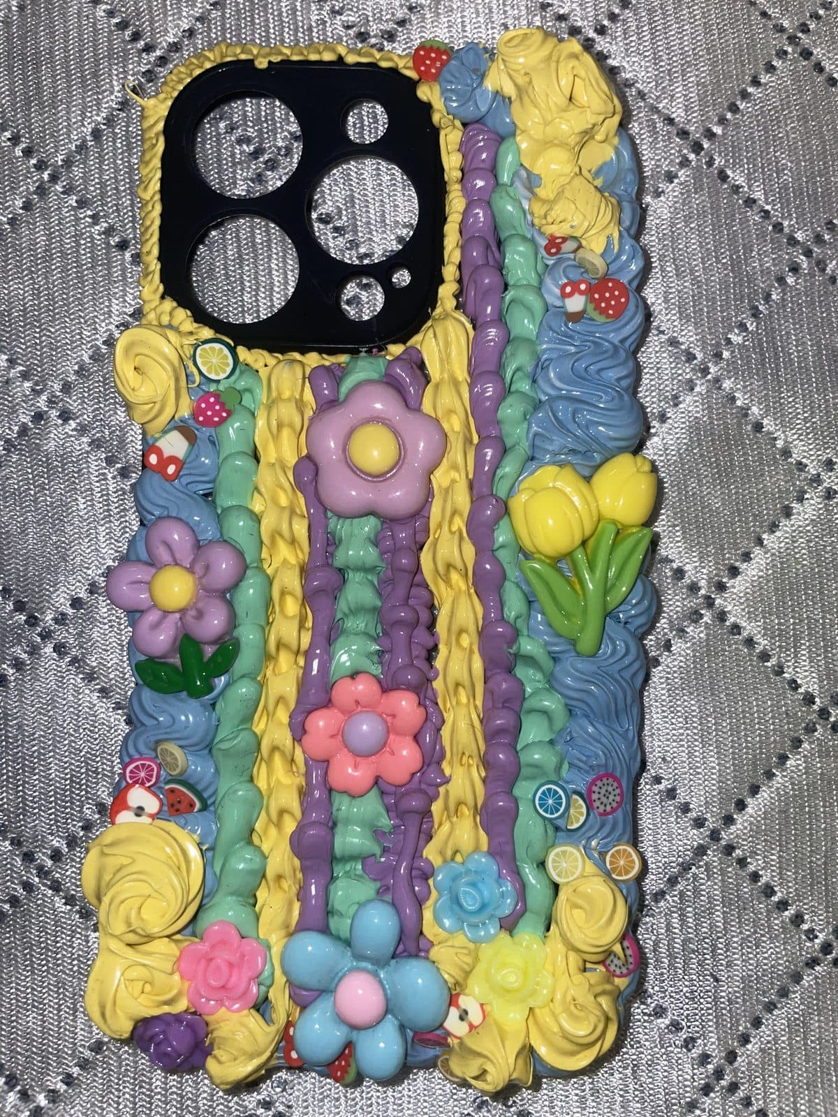 Floral Stripe Case
