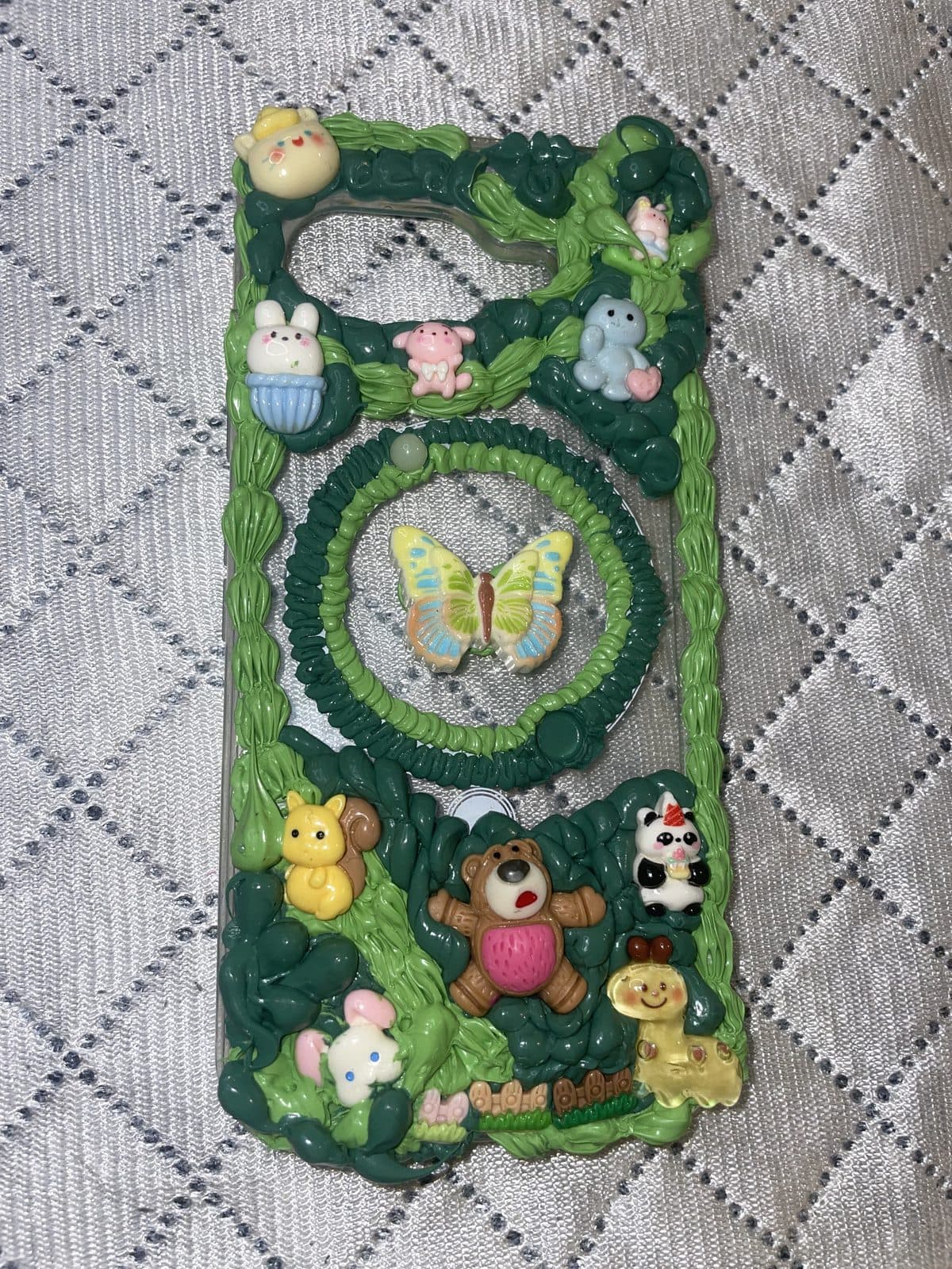 Green Butterfly Garden Case