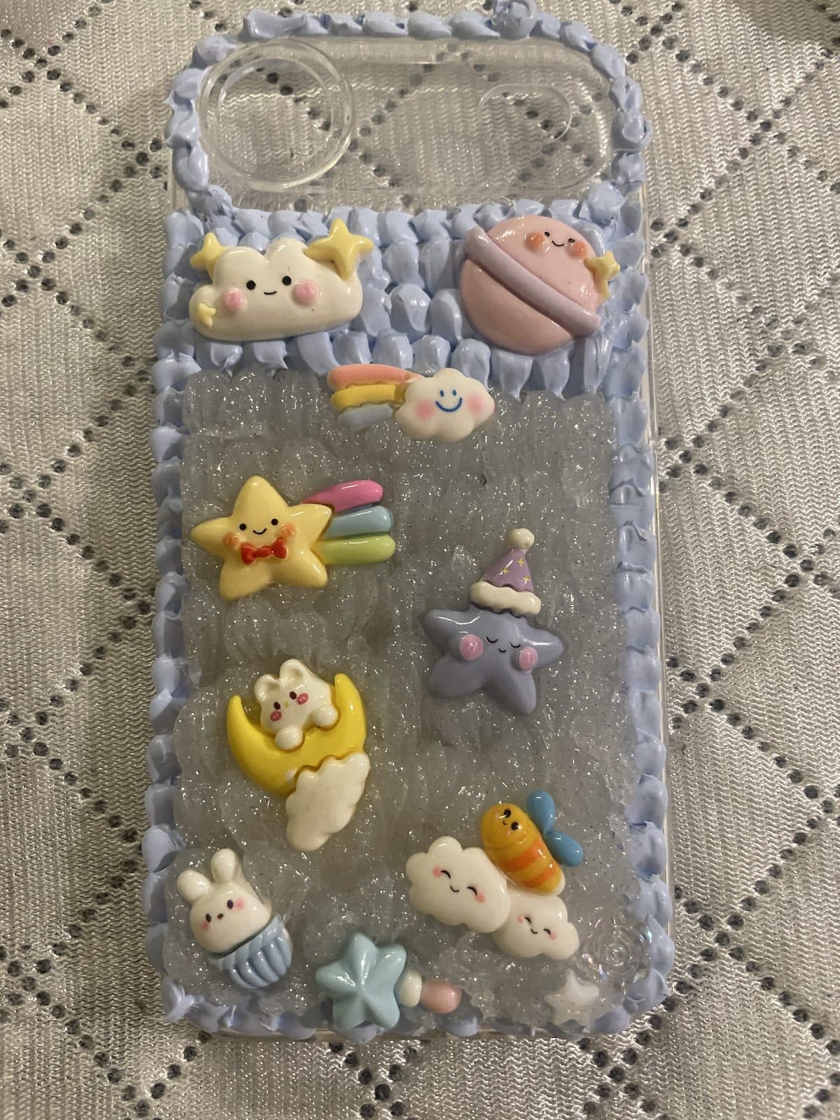 Pastel Cloud Star Case