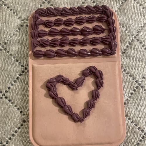 Pink Heart Pocket Mirror