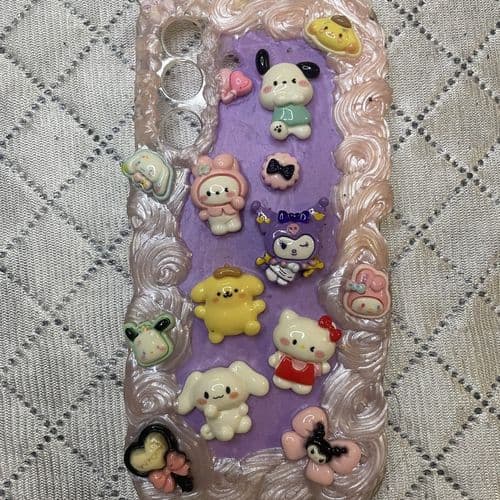 Purple Sanrio Mix Case