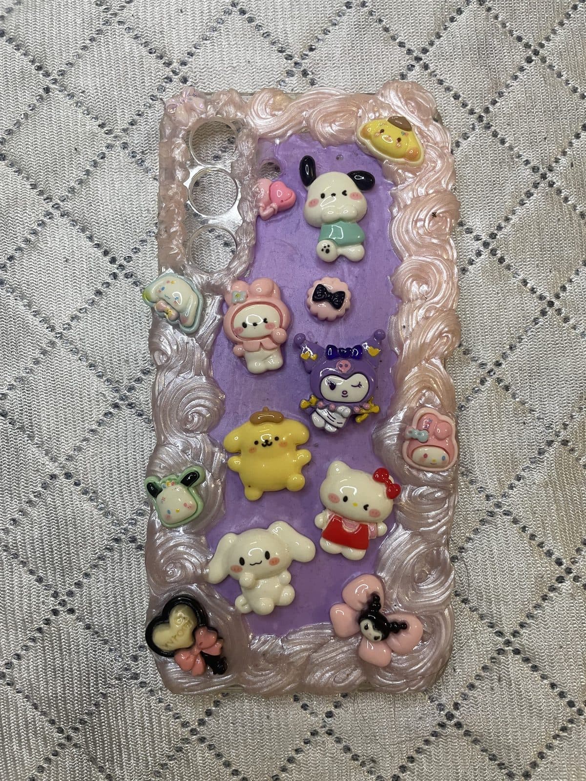 Purple Sanrio Mix Case