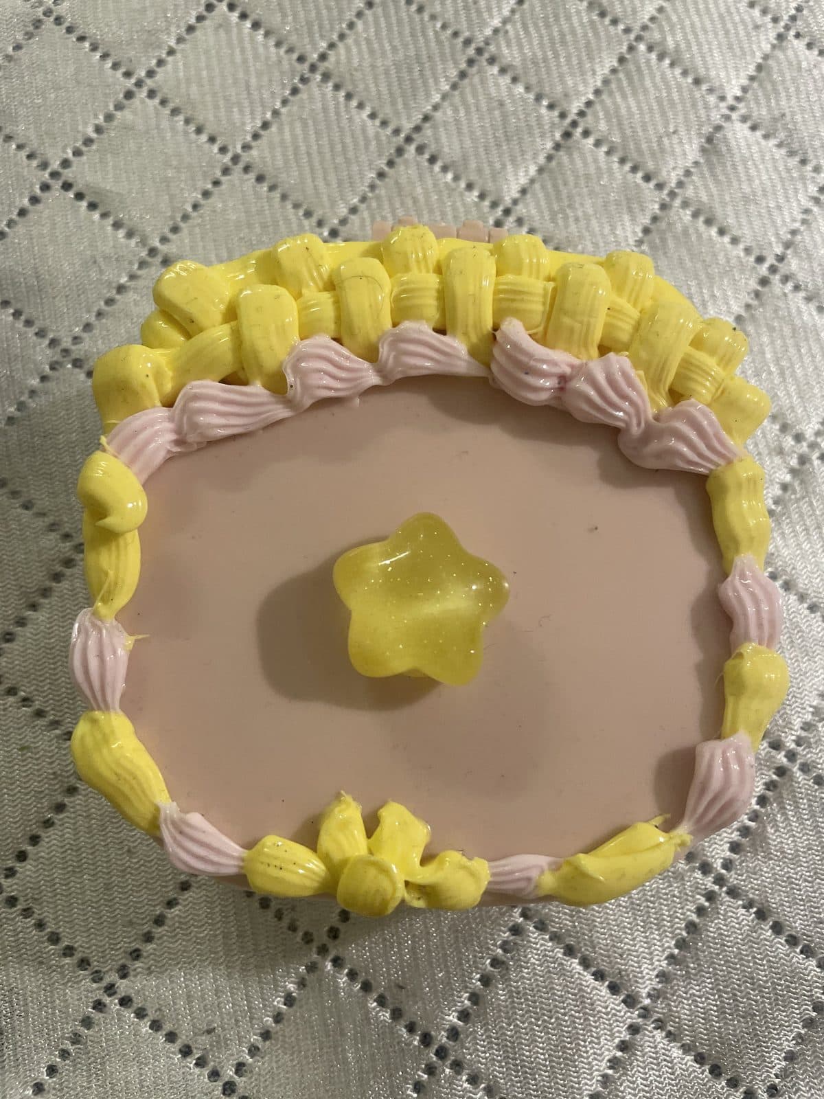 Yellow Star Jewelry Box