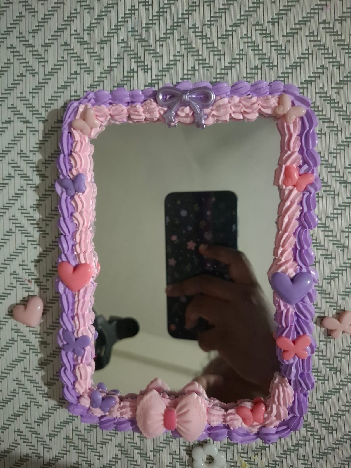 Ready-to-Ship Bow & Heart Mirror