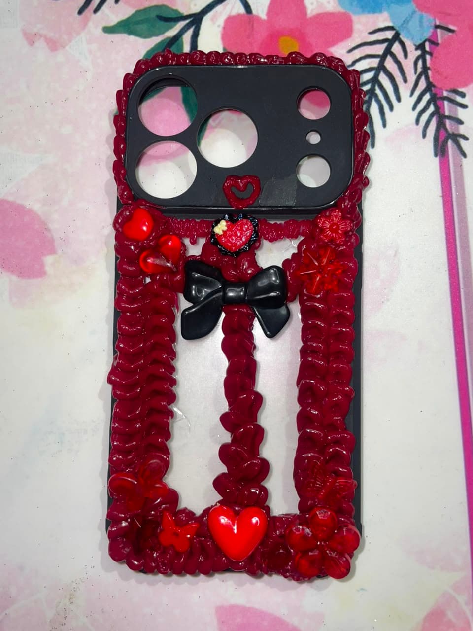 Ready-to-Ship Midnight Rose Case
